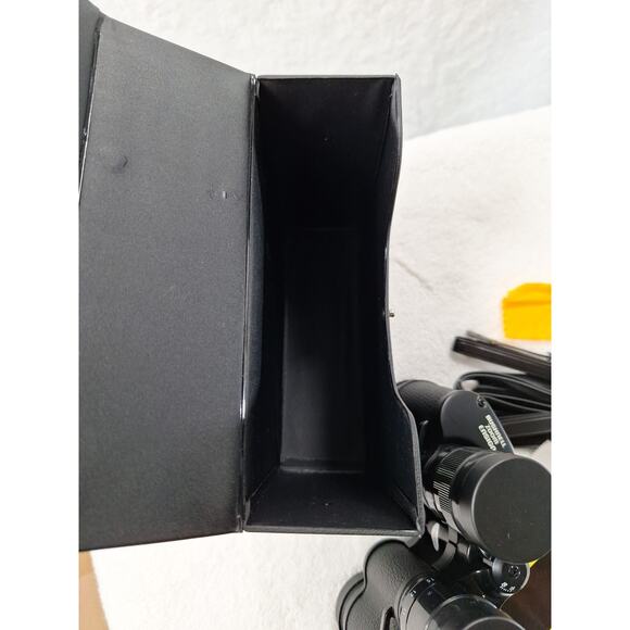 Bushnell 7-15x35 Binoculars, Lens Covers w/Case, Vtg - Picture 13 of 14